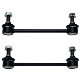 Detroit Axle - Front 2pc Sway Bars for 97-03 Infiniti QX4, 96-04 Nissan Pathfinder, 2 Stabilizer Sway Bar Links 1997 1998 1999 2000 2001 2002 2003 Replacement