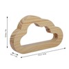 Wood Carving Lamp Wooden Hollow Design USB Powered Embedded 3D