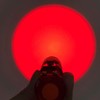 Souyos Red Light Flashlight Mini Red Led Light Zoomable Single