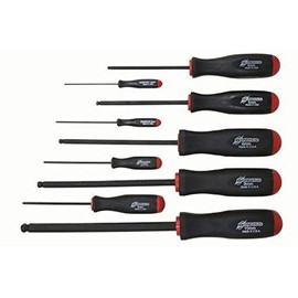 【国内正規品】BONDHUS(ボンダス) 六角ドライバー プロホールド®(ネジつかみ機能付ドライバー)セット 黒染め加工 9本組 (1.5、2、2.5、3、4、5、6、8、10mm) PBSX9M No.74699