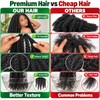 XSASLYET Marley Twist Braiding Hair, Cuban Twist, 18 In,8 Packs,T1B/350