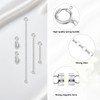 925 Sterling Silver Necklace Extender and Clasps - Jewelry Extender