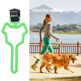 Dog Poop Bag Holder, Waste Bag Holder, Dog Poop Bag Carrier, Hand Free Holder (10 pack, Green)