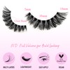APCYUST Lashes False Wispy Eyelashes Volume Cat Eye Lash Strips