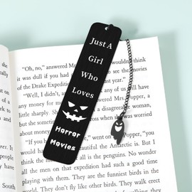Wicked Merch Wicked Bookmark Horror Gift Christmas Bookmarks Gifts for Girls Dark Romance Bookmark for Teens Scream Gifts for Her Spooky Booktok Accessories for Bookwarm Birthday Gifts
