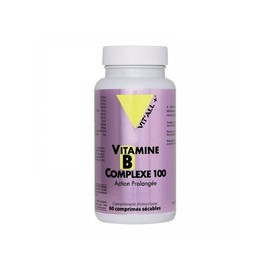 바이탈+ 비타민 B 컴플렉스 100 익스테이션드 액션 30 캡슐 Vital+ Vitamin B Complex 100 Extended Action 30 Capsules