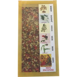 Holy Land Market Incense From Jerusalem - 100 Grams (3.5 Ounces) (Mix)