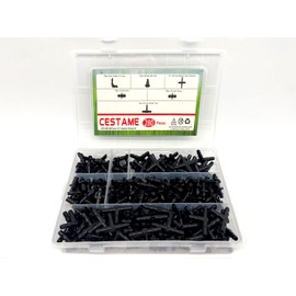 280 Pcs Barbed Connectors Irrigation Fittings Kit,Drip Irrigation Barbed Connectors 1/4''Tubing Fittings Kit for Flower Pot Garden Lawn(Straight Barbs,Single Barbs,Tees,Elbows,End Plug,4-Way Coupling)