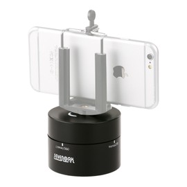 SevenOak SK-EBH120 Mechanical Panoramic Head 120 Minutes 360° Panning Rotating Mechanical Time Lapse Stabilizer for GoPro Action Camera SmartPhones DSLR Cameras(Black)