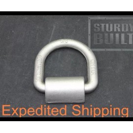 WorldPac 4x D Ring 5/8" Trailer Flatbed Truck Towing Tie Down Chain Cable Weld On Anchor