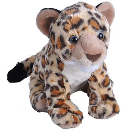 Wild Republic Leopard Cub Plush, Stuffed Animal, Plush Toy, Kids Gifts, Cuddlekins, 12"