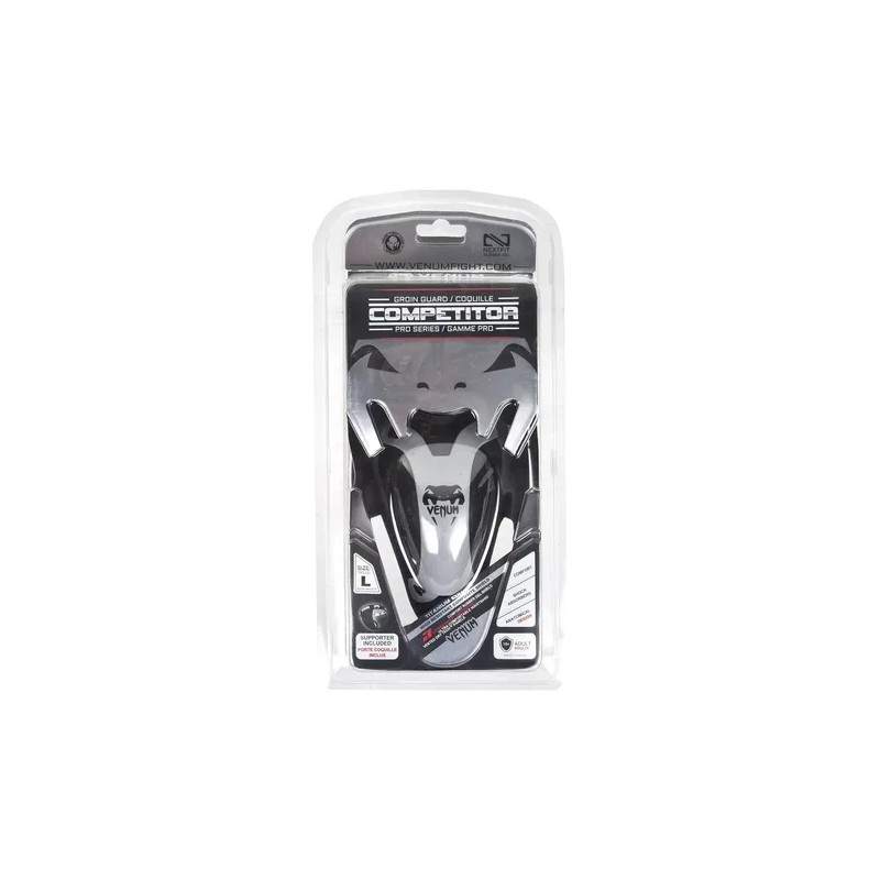 Venum Competitor Groinguard And Support (silver Series), Bl