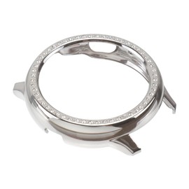 OSALADI Rhinestone Hollow Out Watch Protective Case for Cover Lightweight Drop-Resistant Design Easy Install Precise Cutouts for Buttons and Knob