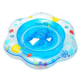 OFKP Baby Toddler Swimming Ring Seat Swim Ring Float Seat Safety and Convenience (Blue)
