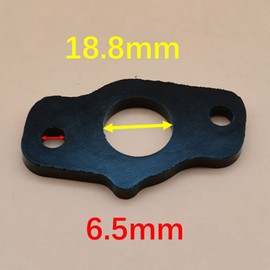 Carburetor Carb Mounting Joint Insulator & Seal O-Ring Compatible with Suzuki Quadsport 13129-40B00 09280-22002 LT80 1987 1988 1989 1990 1991 1992 1993 1994 1995 1996 1997 1998 1999-2006 C047