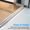 Orechic 5″Wide Sturdy Thicken Aluminum Threshold Strip, Stylish Floor Transition