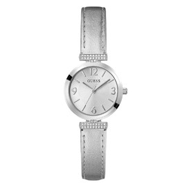 GUESS Quartz Watch Silver One Size, Strap.