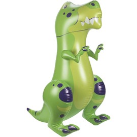Toysmith Sprinkler Buddies Dynamic Dino Inflatable Outdoor Sprinkler