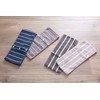 kosugizen Twirling Towel, Border, 6.3 x 31.5 inches (16 x