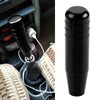 FTVOGUE Universal Aluminium Alloy Car Gear Knob Handle Black 13