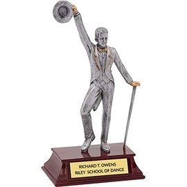 DINN BROS Boys Jazz Dance Trophy - Free Engraving - 7.5 inch