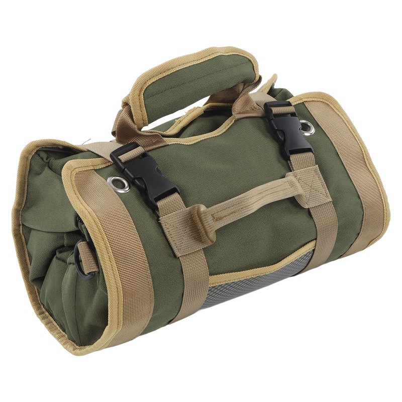 Tool Roll Up Bag Oxford Cloth Portable Multi Purpose Tool