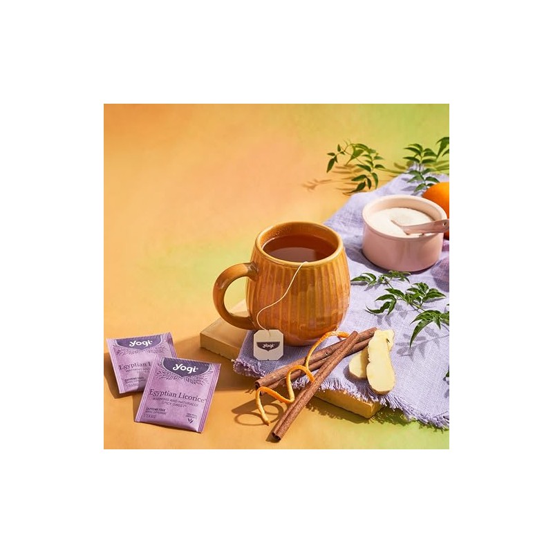 Yogi Tea, Egyptian Licorice, 16 Count, Packaging May Vary_AB