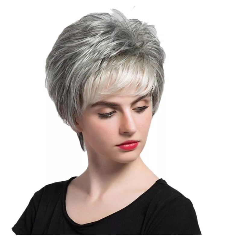 OEM Pelucas De Cabello Humano 100% De Capas Cortas Para