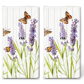 20 Individual Handkerchiefs Flowers Scented Flower Meadow 2 Packs of 10 Individual Paper Handkerchiefs Printed Gift