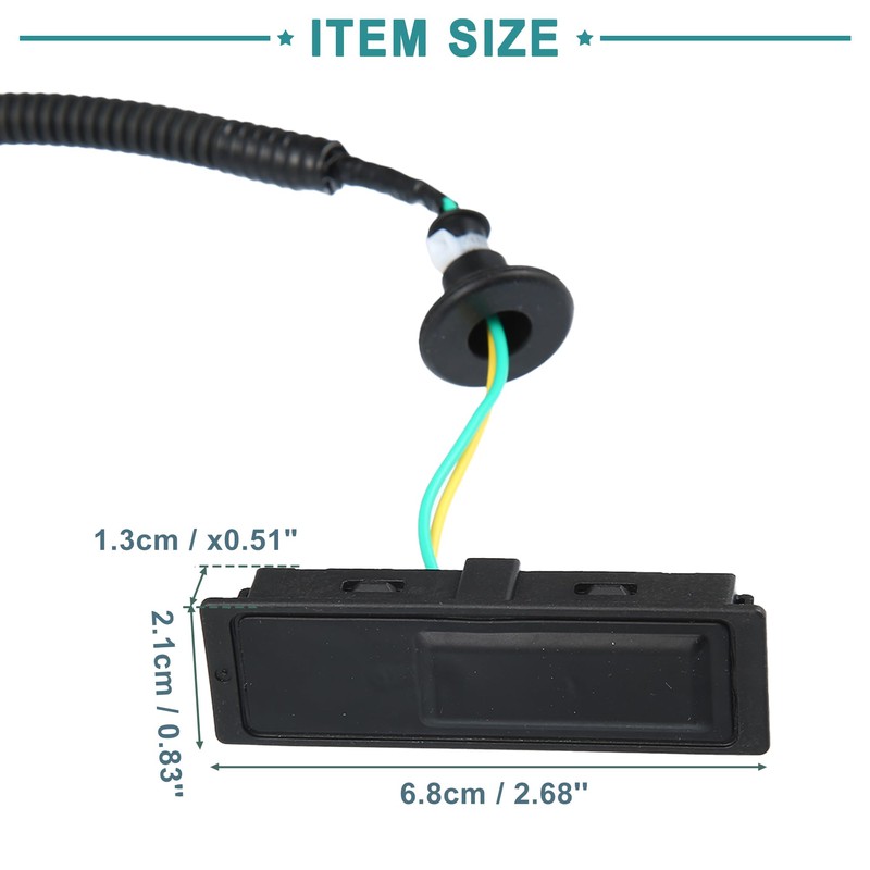 ACROPIX Rear Trunk Lid Release Switch Liftgate Trunk Open Release
