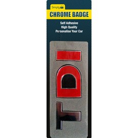 Simply CB43 TDI Chrome Badge