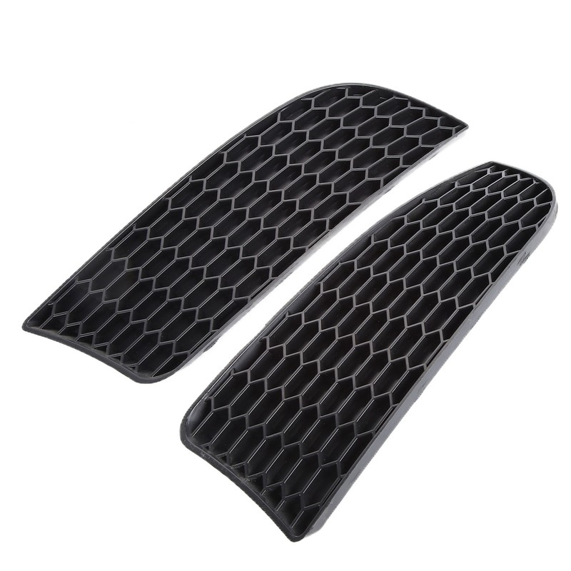 2pcs Front Bumper Fog Light Grill Cover Left Right for
