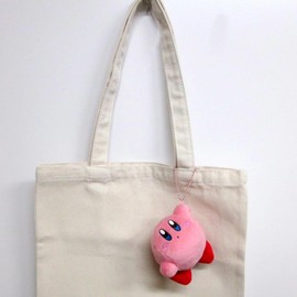 Sanei Boeki Kirby + Wadordi Set of 2 All Star Collection Hanging Mascot W10 x D10 x H7.5 cm Plush Mascot