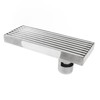 Linear Shower Drain Stainless Steel Odor Resistant Rectangular Floor Drain