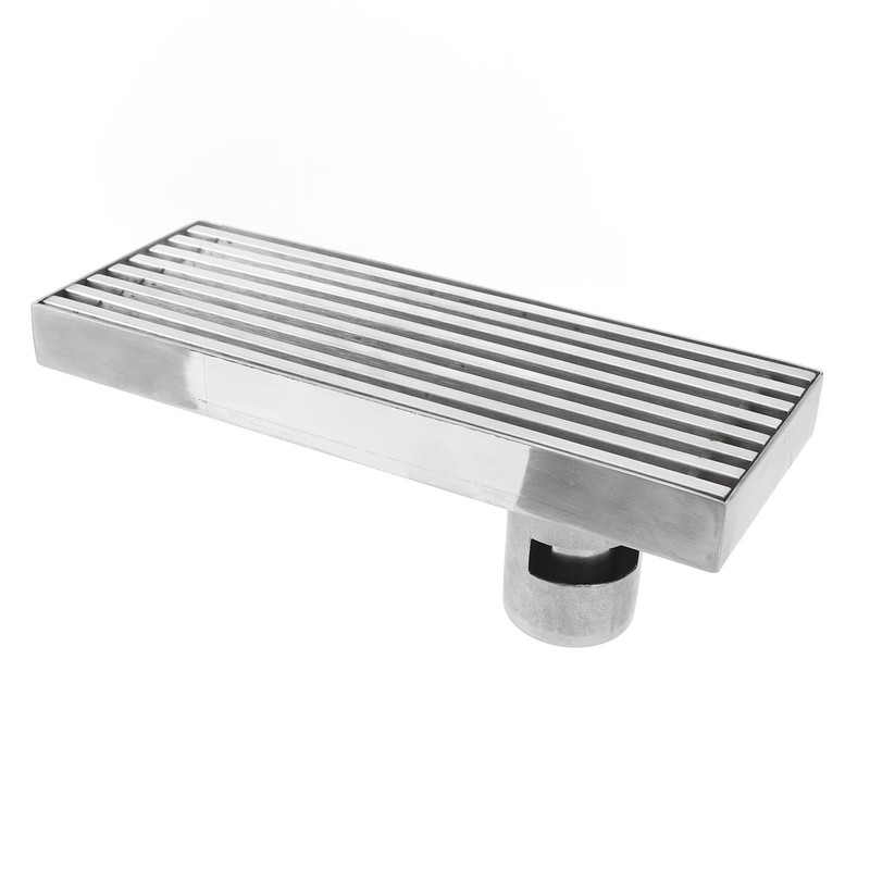 Linear Shower Drain Stainless Steel Odor Resistant Rectangular Floor Drain
