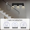 Plug-in Track Lighting LED, Track Light Fixtures Ceiling, Black Plug