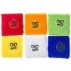 Schnooridoo 12 x Sweatband Faces 7 x 7 cm Bracelet