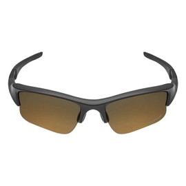 Mryok Replacement Lenses for Oakley Flak Jacket XLJ - Options, Anti-seawater corrosion polarised - bronze gold
