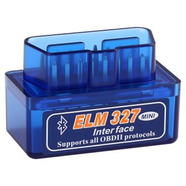 MDLSDE OBD2 Scanner Bluetooth Code Reader, Mini Car Scanner Car ELM327 OBD2 Diagnostic Scan Tool Wireless Check Engine Code Reader Vehicle Performance Test App for iOS Android Windows Mini V2.1