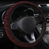 Lecctso Lecctso Fuzzy Steering Wheel Cover, Universal 15'' Steering Wheel