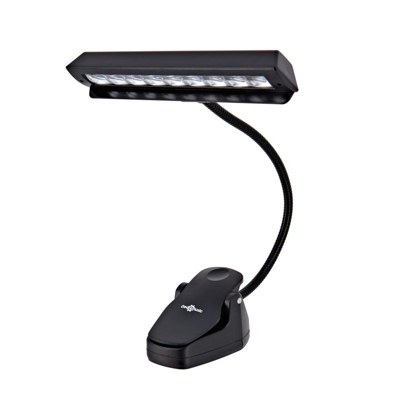 gear4music Music Stand Light, 9 LED
