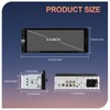 [Upgrade] 6.9 inch Single Din Touch Screen Car Radio with