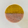 ARTISNO Marble Brass Knobs, Pink Marble knobs, Brass Drawer Knobs