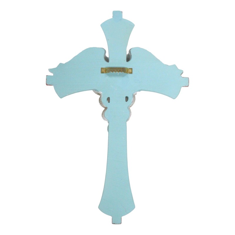 Physician Healer Caduceus Herald's Wand Entwined Serpents Winged Wall Cross