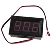 HWMATE 3-Wire Digital Voltmeter DC 0.00-30.0V with Red LED Display