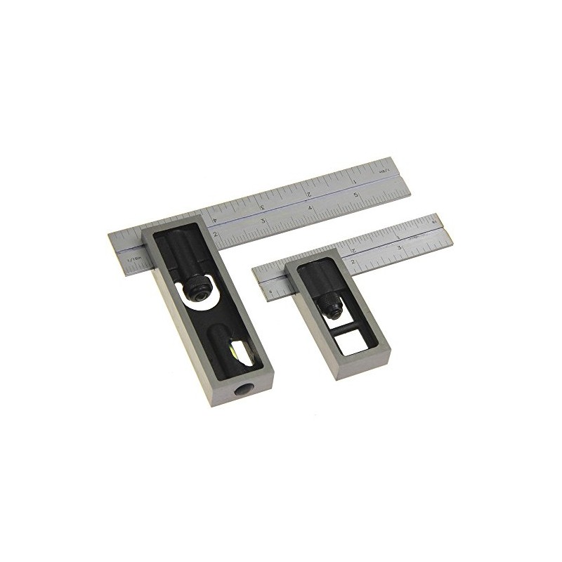 iGaging 4" & 6" Double Square Set 4R Steel Blade