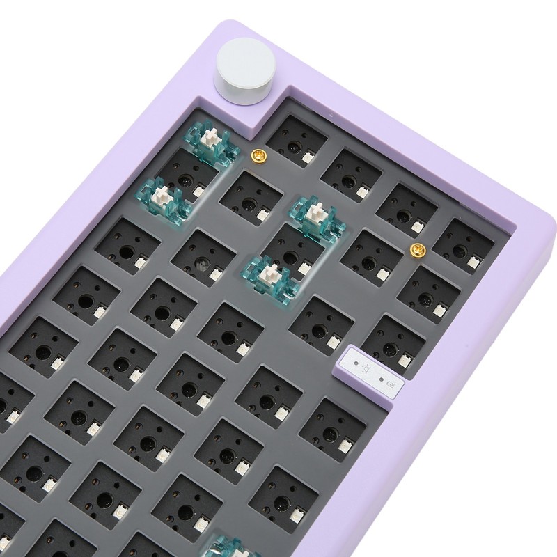67 Keys DIY Mechanical Keyboard Kit with RGB Knob Wireless
