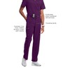 Cherokee Infinity Men's Scrub Pants Modern Fit 6 Pockets Tapered