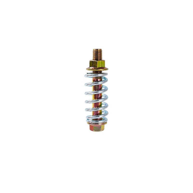 Jxsaboorle 4 Pack Exhaust Bolt and Spring M10-1.5x67mm Exhaust Spring
