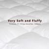 Plush Extra Thick Mattress Topper Queen for Softening Firm Mattress,